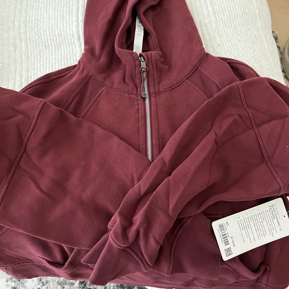lululemon athletica Tops - NWT Lululemon Scuba Oversize Half-Zip Hoodie